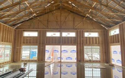 Construction continuing at TES